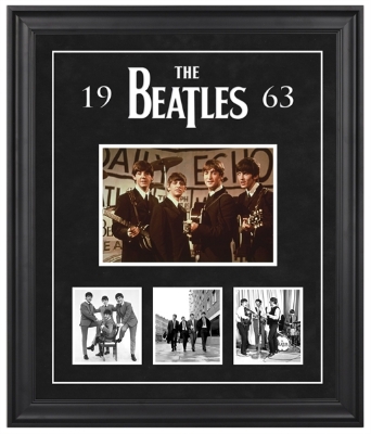 Show details for Beatles ART: The Beatles “1963” framed presentation Picture of Beatles ART: The Beatles “1963” framed presentation
