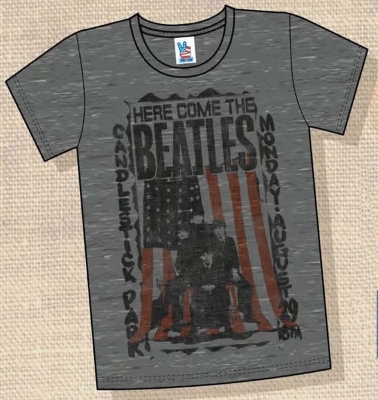 Show details for Beatles T-Shirt: Here come the SF Sun Picture of Beatles T-Shirt: Here come the SF Sun