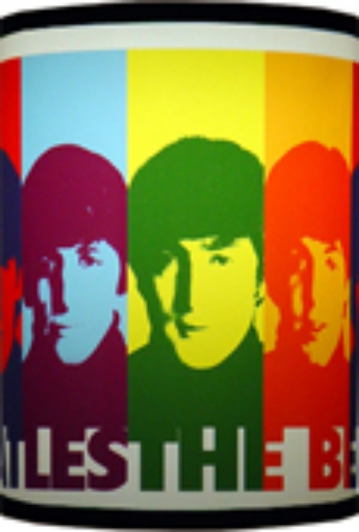 Picture of Beatles Lamp Shades: Beatles Color Faces