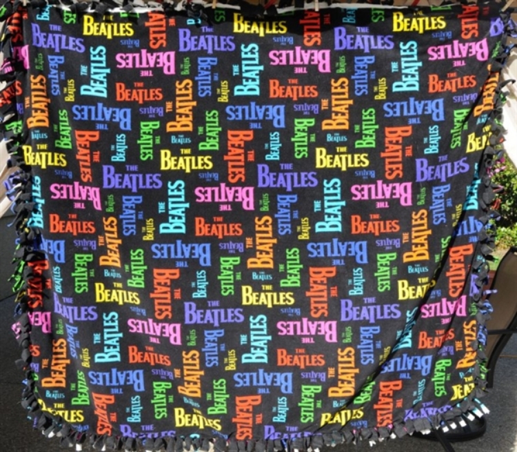 Picture of Beatles Hand Made Blanket