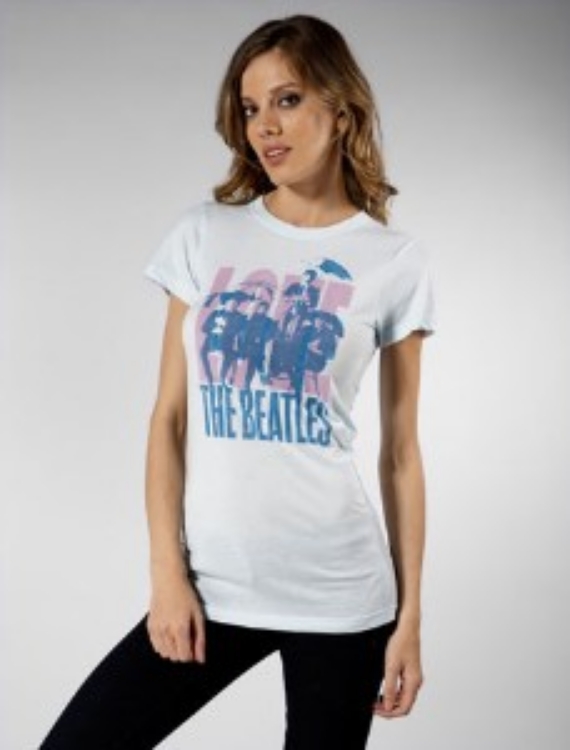Picture of Beatles T-Shirt: Junk Food  The Beatles Umbrella Blues