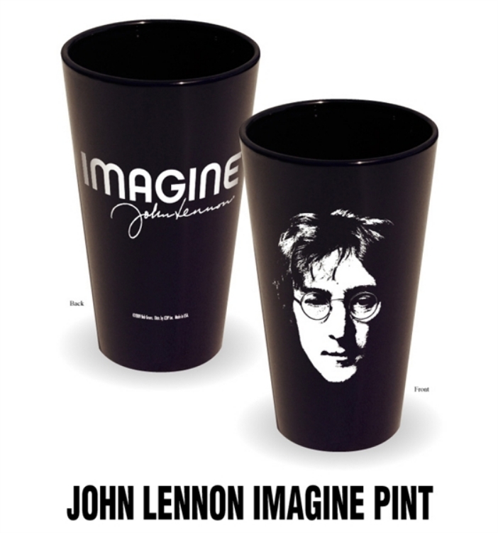 Picture of Beatles Glass: John Beer Glasses