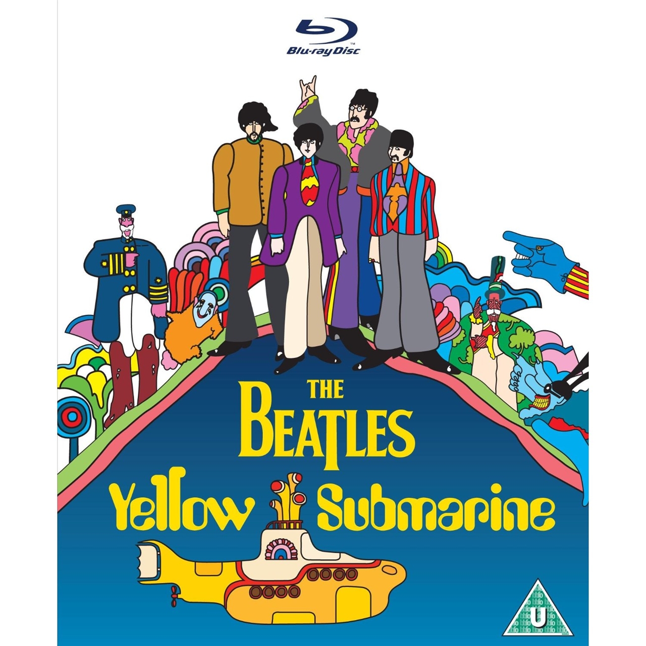 Beatles Dvd Yellow Submarine Dvd Blu Ray 1968 Hd Beatles Fab Four