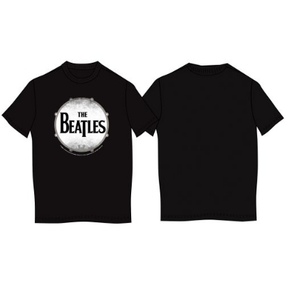 Show details for Beatles T-Shirt: The Beatles "Drumskin" UK IMPORT Picture of Beatles T-Shirt: The Beatles "Drumskin" UK IMPORT