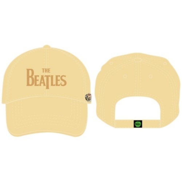 Picture of Beatles Cap: The Beatles Drop T Logo Distressed