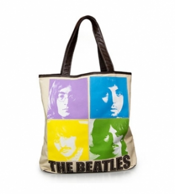Show details for Beatles Designer Totes:  Sea  of Faces Picture of Beatles Designer Totes:  Sea  of Faces
