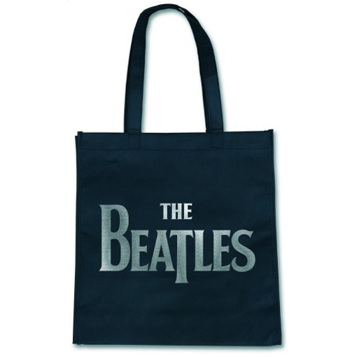 The Beatles Tote Bag Eco Shopper Bag Help Band Logo new Official White One Size