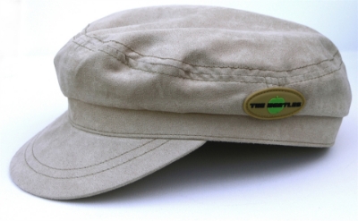 Show details for Beatles Cap:  Help! Beige Cord with Badge Picture of Beatles Cap:  Help! Beige Cord with Badge