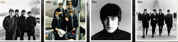 Picture of Beatles Calendar:  2014 50 Years ago