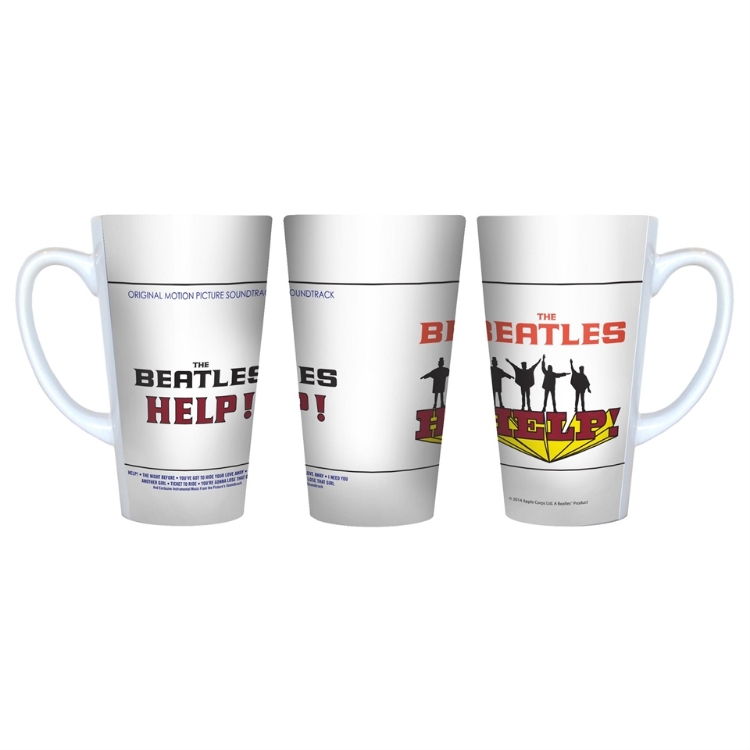 Picture of Beatles Mug: "Help" Latte Style
