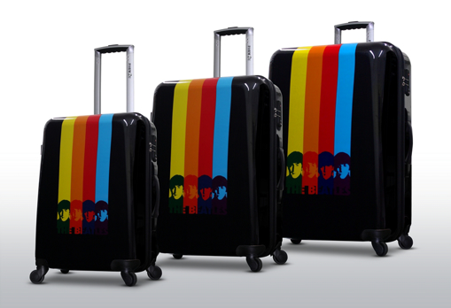 beatles luggage set