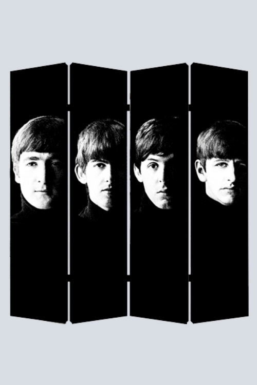 Picture of Beatles Room Divider: With/Meet the Beatles With/Meet the Beatles ( 4 Panel)