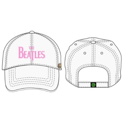 Show details for Beatles Cap: The Beatles Drop T Logo Distressed (White) Picture of Beatles Cap: The Beatles Drop T Logo Distressed (White)