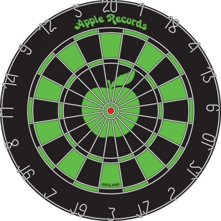 Picture of Beatles Dart Board: Apple Logo Dart Board