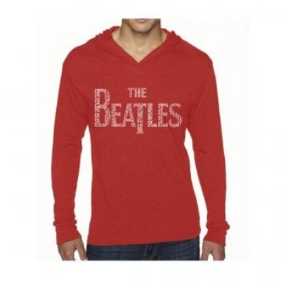 Show details for Beatles Jacket: Song Lyrics in Drop T logo Picture of Beatles Jacket: Song Lyrics in Drop T logo