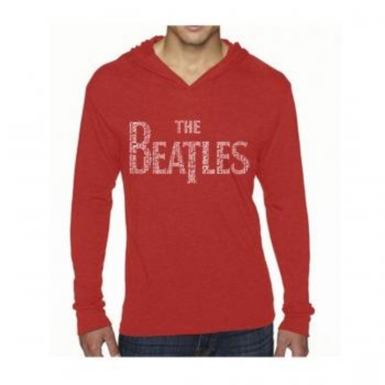 Picture of Beatles Jacket: Song Lyrics in Drop T logo
