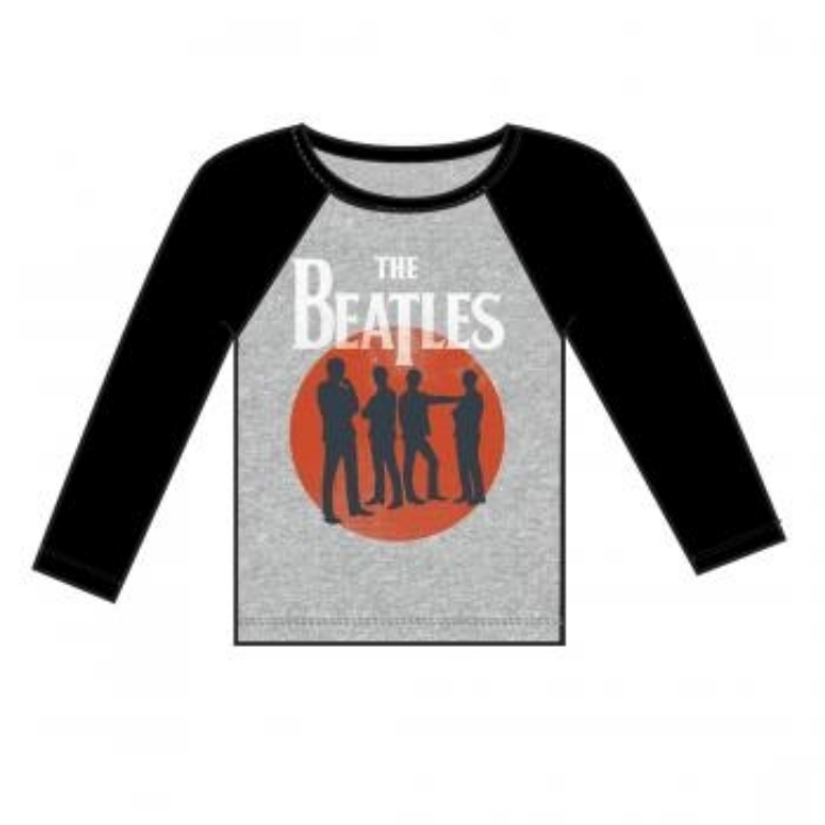 Picture of Beatles Jr's T-Shirt: Silhoutte (Raglan)