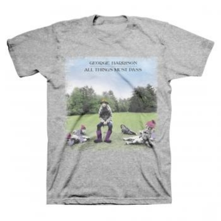 Picture of Beatles Adult T-Shirt: George  "All Things"