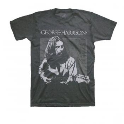 Show details for Beatles Adult T-Shirt: George  Live Picture of Beatles Adult T-Shirt: George  Live