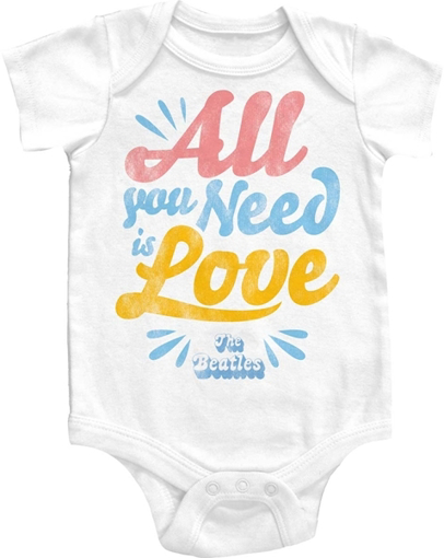 beatles baby onesie