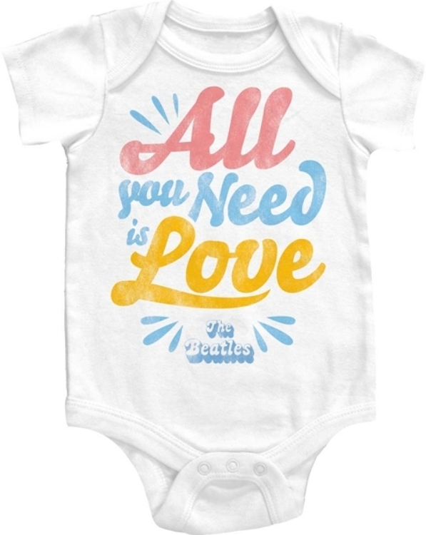 Picture of Beatles Onesie: "All You Need is Love"