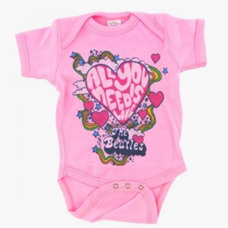 Picture of Beatles Onesie: Girls "All You Need is Love"
