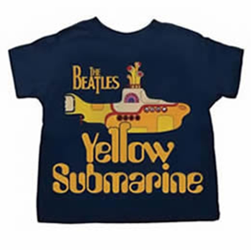 Beatles T-Shirt: BeatlesToddler Yellow 