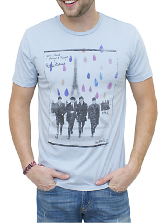 Picture of Beatles T-Shirt: Beatles in Paris! Tee