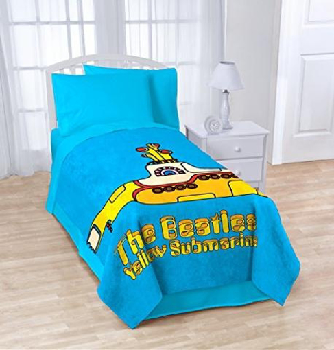 Beatles Blanket Yellow Submarine Blanket Beatles Fab Four Store