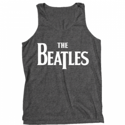 Show details for Beatles Adult T-Shirt: Drop-T Men's Tank Top Picture of Beatles Adult T-Shirt: Drop-T Men's Tank Top