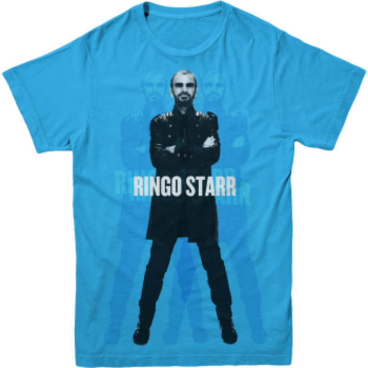 Picture of Beatles Adult T-Shirt: Ringo Portrait