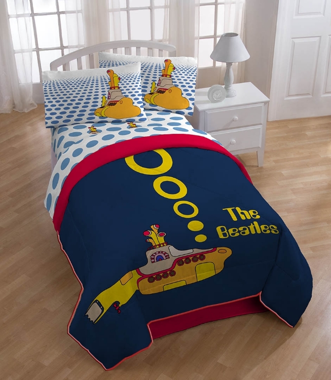 Picture of Beatles Sheets: Yellow Submarine Twin Set
