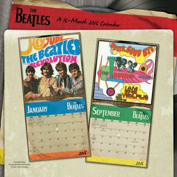 Picture of Beatles Calendar: 2016 Collector's Edition Boxed 