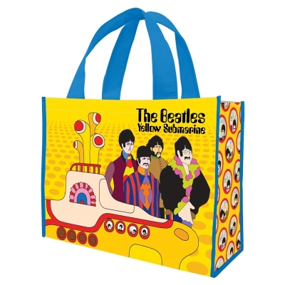 Show details for Beatles BAG: Yellow Submarine Extra Large Recycled Shopper Tote Picture of Beatles BAG: Yellow Submarine Extra Large Recycled Shopper Tote