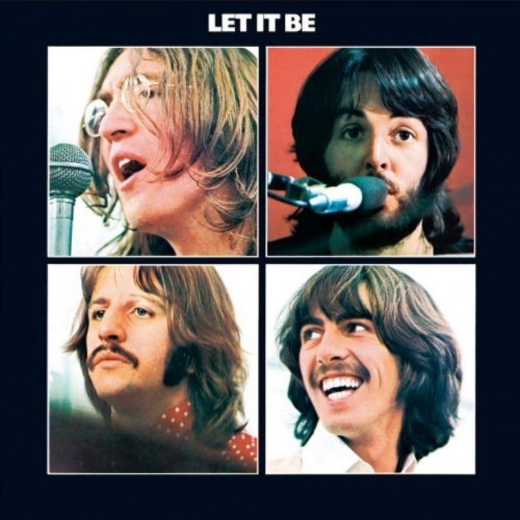 Picture of Beatles Sign:  "Let It Be" Album Cover