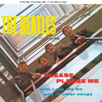 Show details for Beatles Sign:  "Please, Please Me" Album Cover Picture of Beatles Sign:  "Please, Please Me" Album Cover