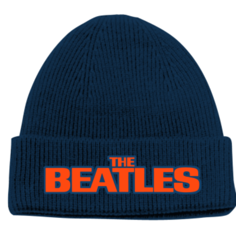 Picture of Beatles Beanie:Beatles Logo Blue