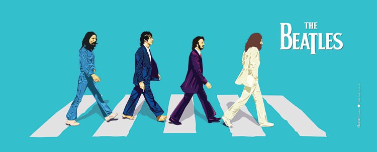 Picture of Beatles Lamp  & Shades: Abbey Road