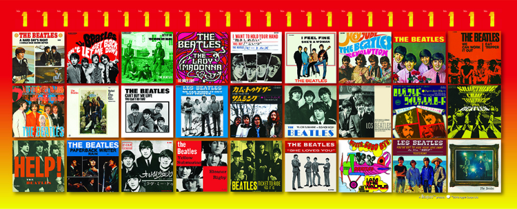Picture of Beatles Lamp  & Shades: Single Sleeves from around the World