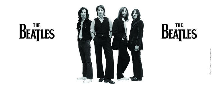 Picture of Beatles Lamp  & Shades: Black & White The End
