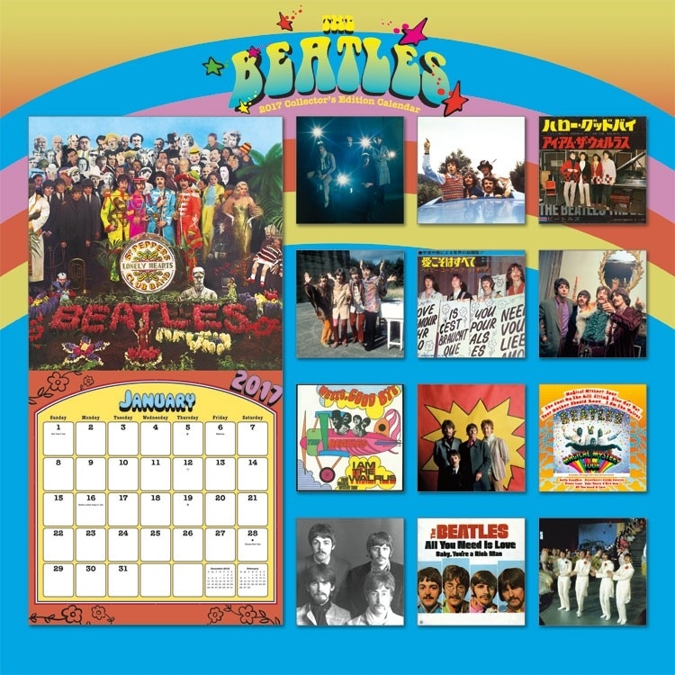 Beatles Calendars Beatles Fab Four Store Exclusively Beatles Only
