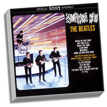 Picture of Beatles ART: The Beatles Something New 20" x 20" Stretched Canvas