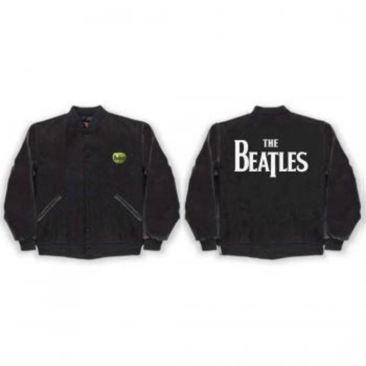 Picture of Beatles Jacket: Beatles Drop-T Logo Luxury Varsity Jacket