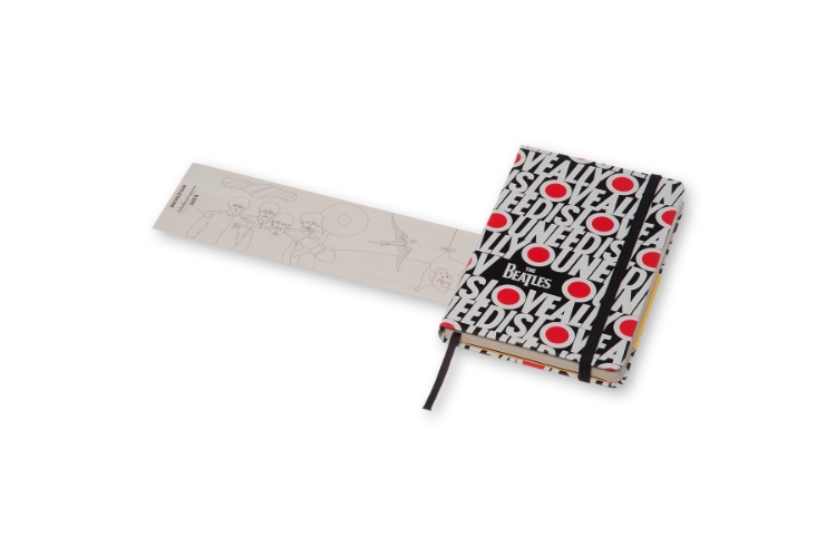 Picture of Beatles Notebook: The Beatles All You Need is Love Ruled Notebook (Molekine)