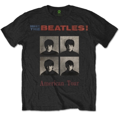 Show details for Beatles Adult T-Shirt: Beatles American Tour 1964 Picture of Beatles Adult T-Shirt: Beatles American Tour 1964