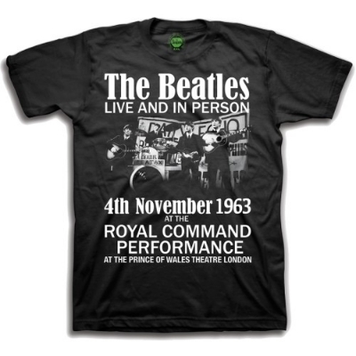 Show details for Beatles Youth T-Shirt: Prince of Wales Theatre Command Performance Picture of Beatles Youth T-Shirt: Prince of Wales Theatre Command Performance