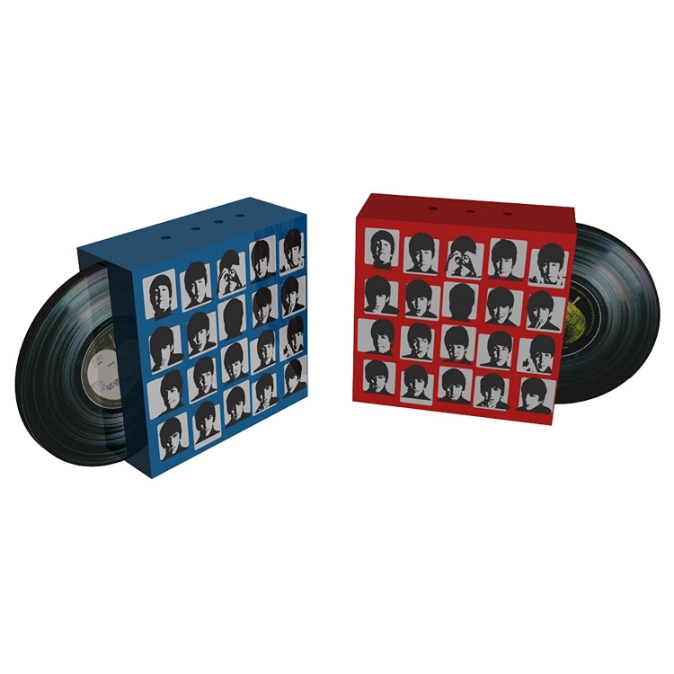 Picture of Beatles Salt & Pepper: The Beatles "Hard Day's Night" Ceramic Salt & Pepper Set