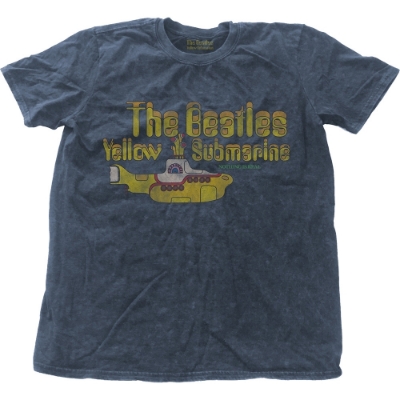 Show details for Beatles Adult T-Shirt: Yellow Submarine Snow Wash Tee Picture of Beatles Adult T-Shirt: Yellow Submarine Snow Wash Tee