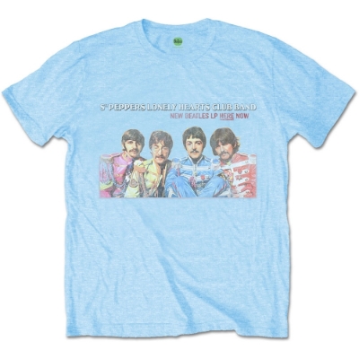 Show details for Beatles Adult T-Shirt: Sgt Peppers 67 LP Promo Picture of Beatles Adult T-Shirt: Sgt Peppers 67 LP Promo
