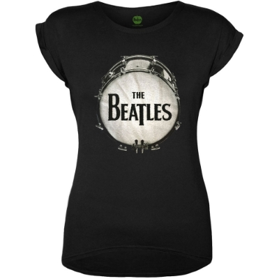 Show details for Beatles Jr's T-Shirt: Drum Skin Logo Picture of Beatles Jr's T-Shirt: Drum Skin Logo
